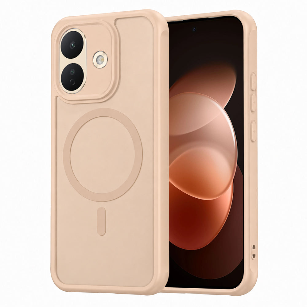 MagSafe-deksel til Xiaomi Redmi Note 17 Pro, Techsuit, HaloFrost II, gullfarget