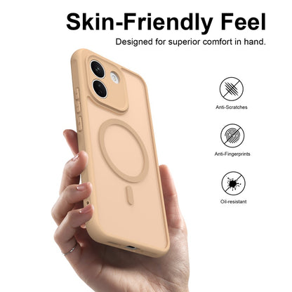 MagSafe-deksel til Xiaomi Redmi Note 17 Pro, Techsuit, HaloFrost II, gullfarget