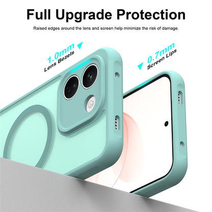 MagSafe-deksel til Xiaomi Redmi Note 17 Pro, Techsuit, HaloFrost II, lysegrønn