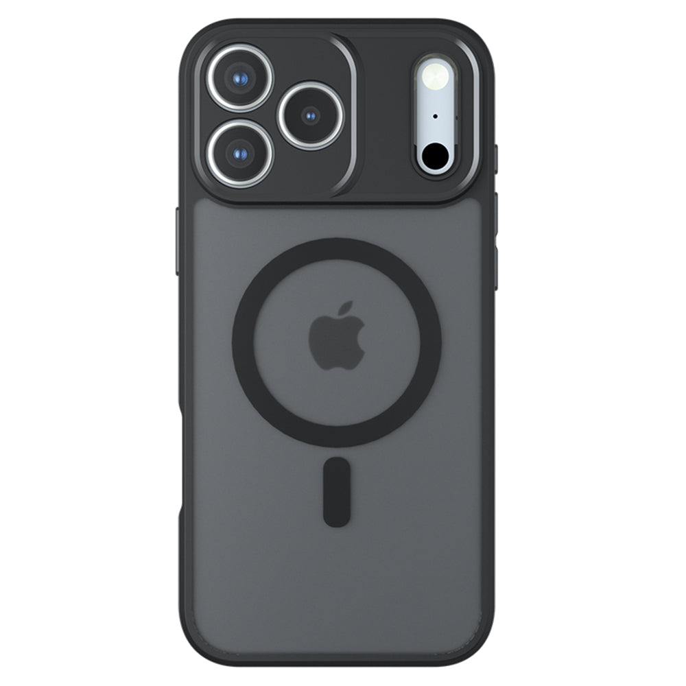 MagSafe-deksel for Apple iPhone 17 Pro Max, Techsuit, PureFrost, Svart