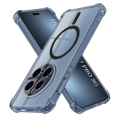 MagSafe-deksel for Honor Magic7 Pro, Techsuit, støtsikker, røykfarget
