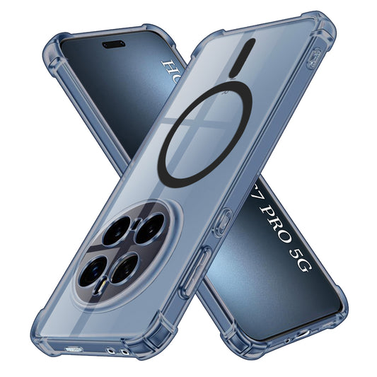 MagSafe-deksel for Honor Magic7 Pro, Techsuit, støtsikker, røykfarget
