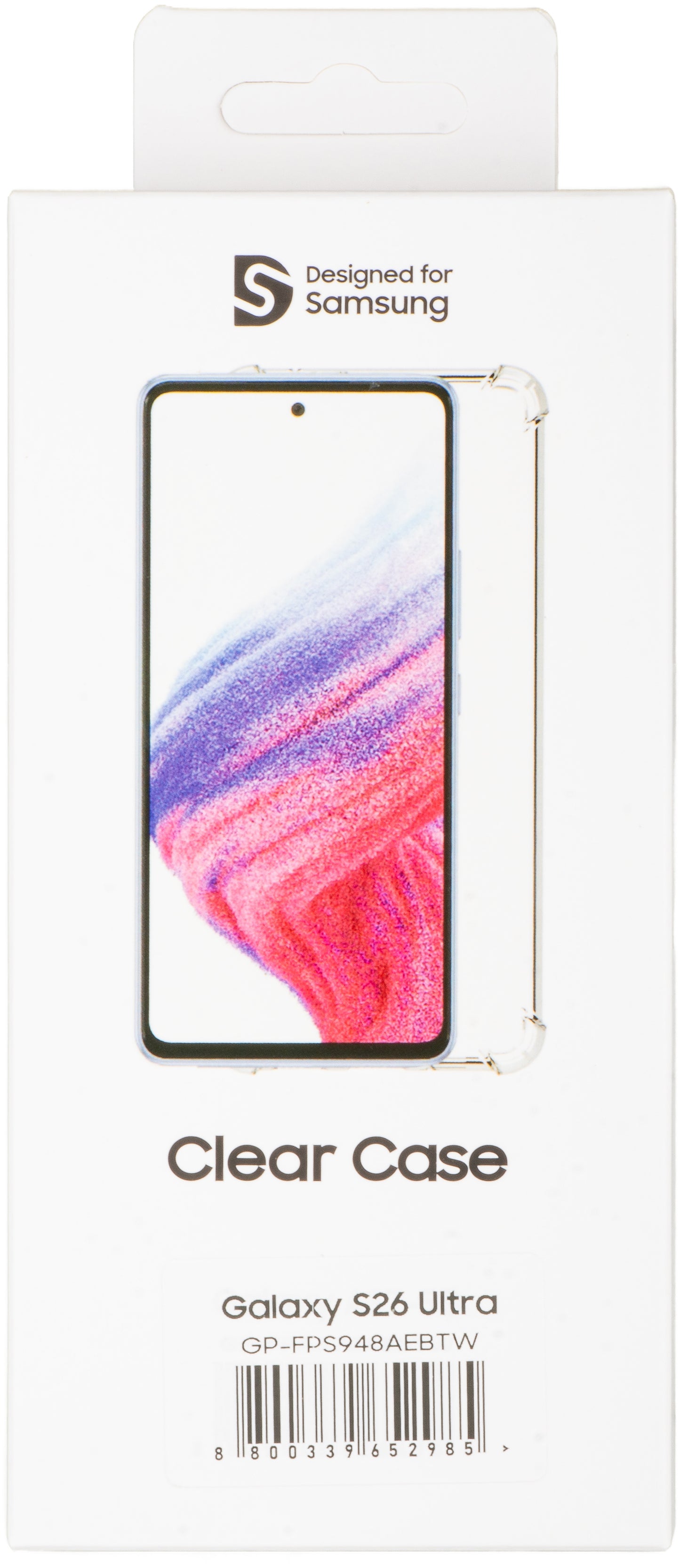 Mobeen-deksel fra Samsung for Samsung Galaxy S26 Ultra S948, Transparent GP-FPS948AEBTW