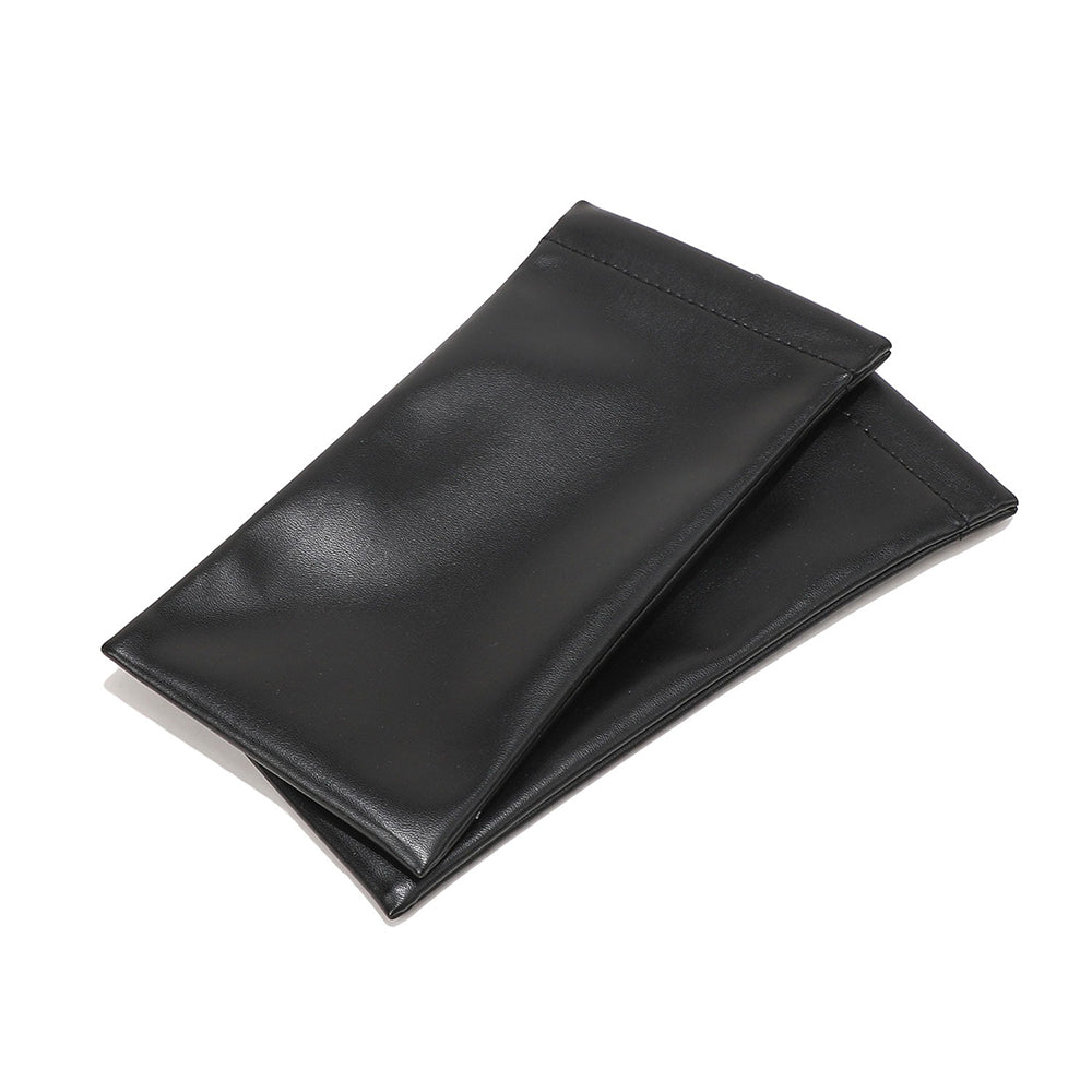 Brilleetui Techsuit ETS2, 180mm x 90mm, Sett med 2 stk, Svart
