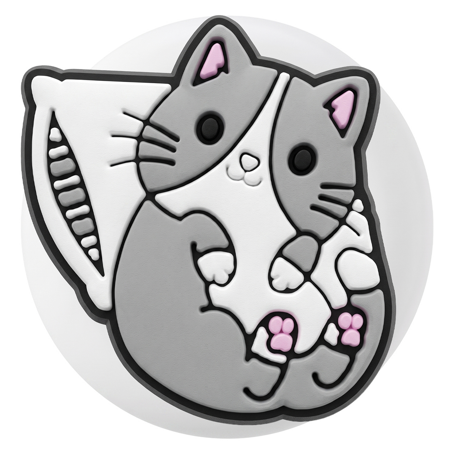 OEM Cat deksel for Apple AirTag, sett med 3 stk, flerfarget