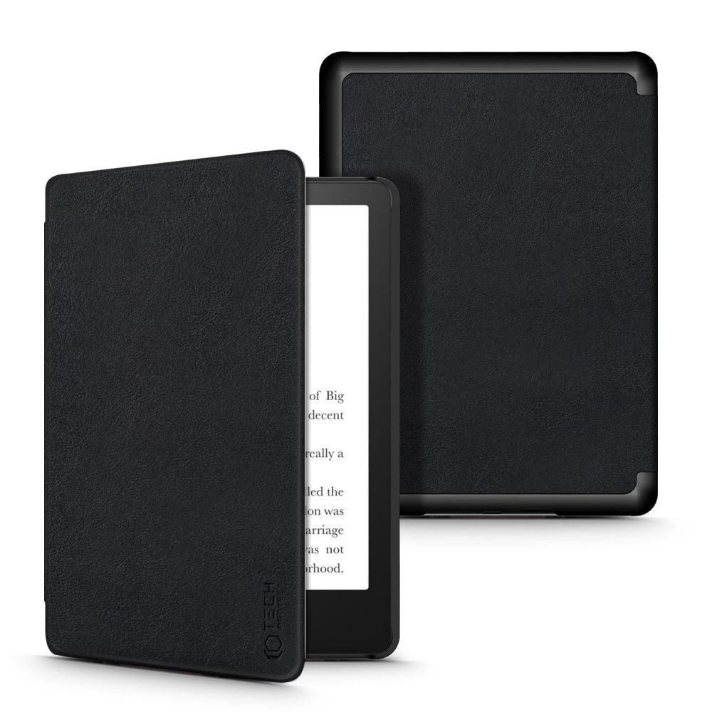 Deksel for Amazon Kindle Paperwhite 5 tommer, Tech-Protect, SmartCase, Svart