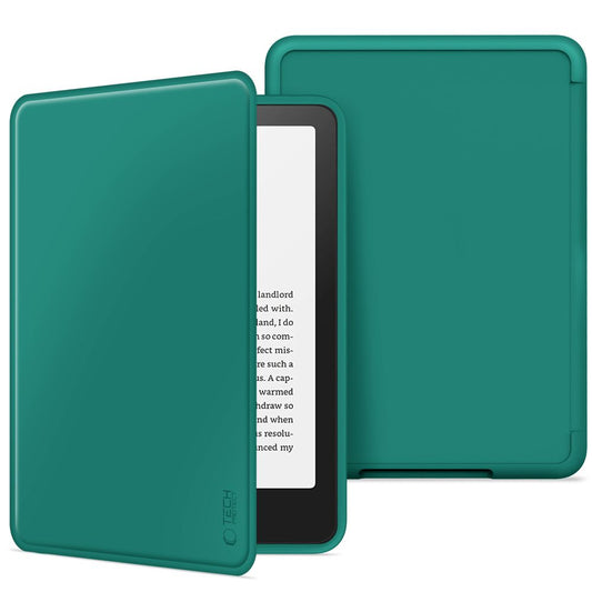 Deksel for Amazon Kindle Paperwhite 6 tommer, Tech-Protect, SmartCase, Grønn