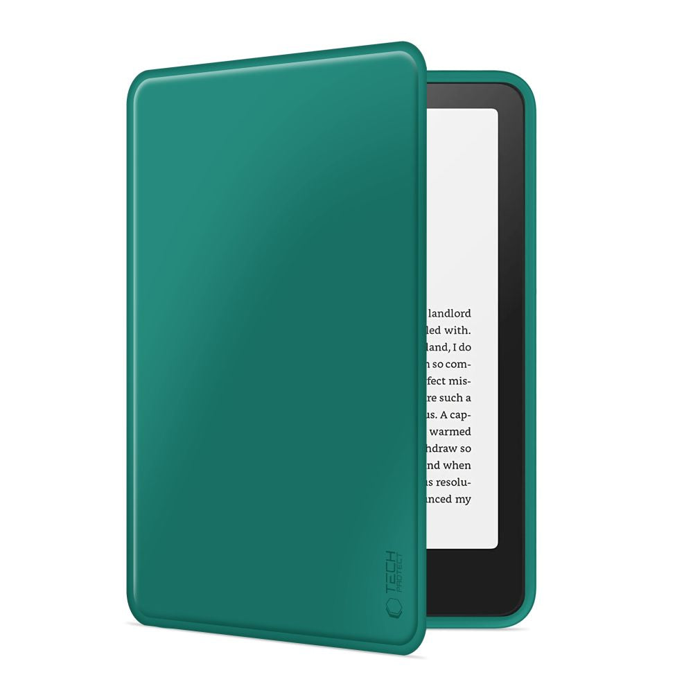 Deksel for Amazon Kindle Paperwhite 6 tommer, Tech-Protect, SmartCase, Grønn