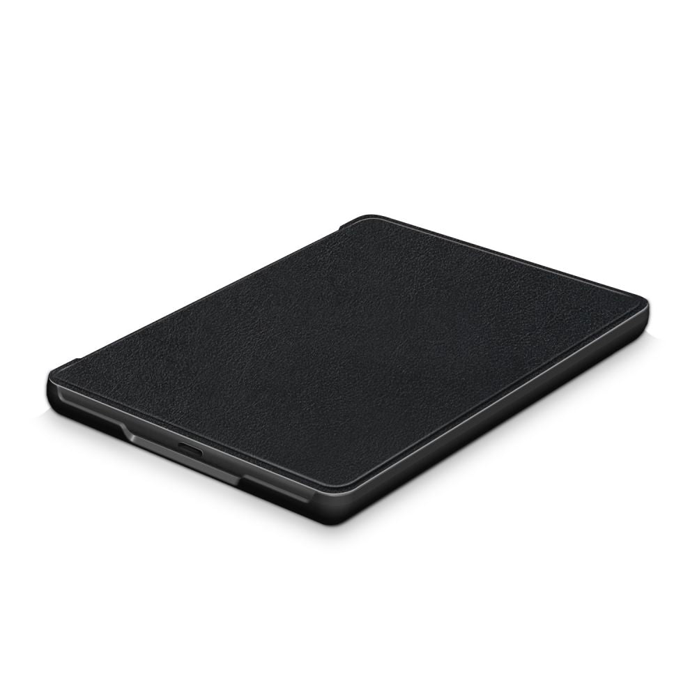 Etui for Amazon Kindle Paperwhite 5 tommer, Techsuit, SmartCover, Svart