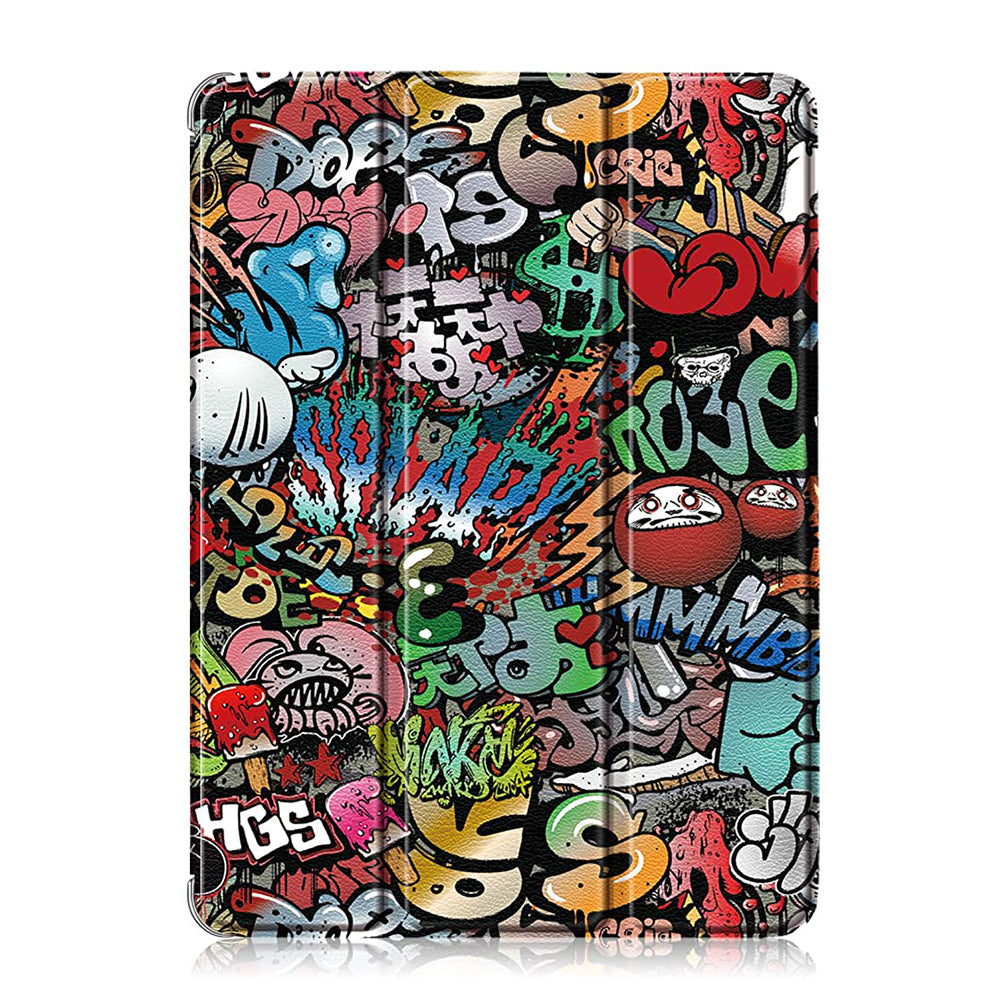 Deksel for Apple iPad 10.2 (2021) / 10.2 (2020) / 10.2 (2019), Techsuit, FoldPro, Flerfarget