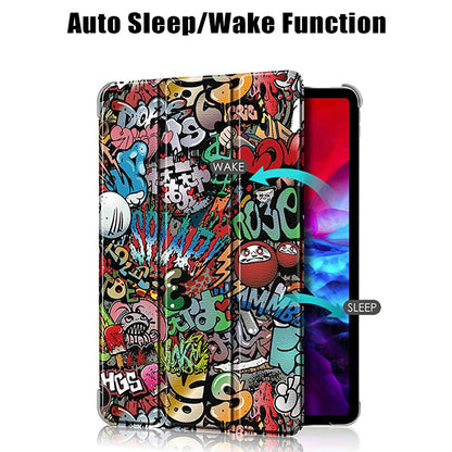 Deksel for Apple iPad 10.2 (2021) / 10.2 (2020) / 10.2 (2019), Techsuit, FoldPro, Flerfarget