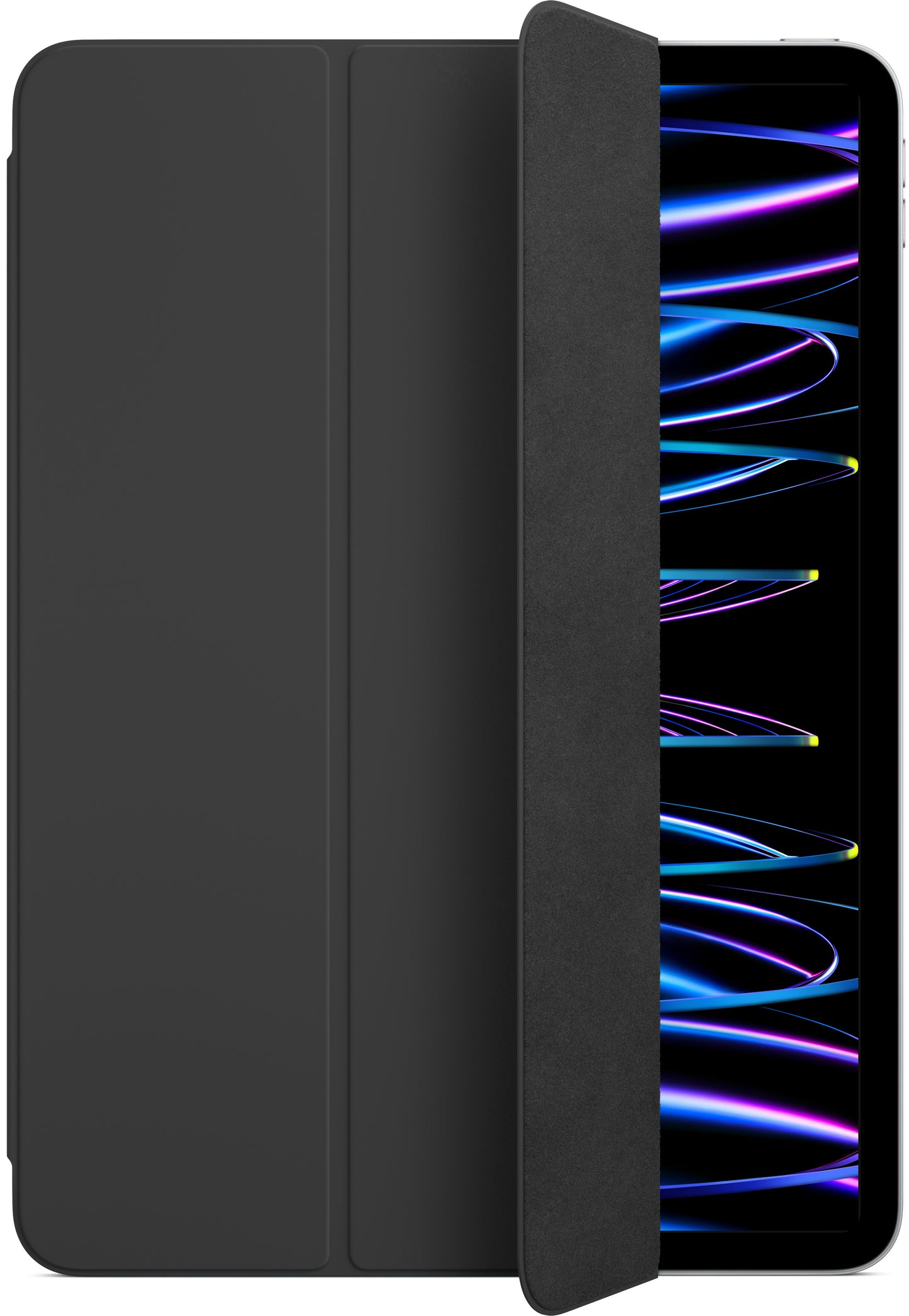 Deksel for Apple iPad Pro 12.9 (2022) / Pro 12.9 (2021) / Pro 12.9 (2020) / Pro 12.9 (2018), Smart Folio, Svart MXT92ZM/A