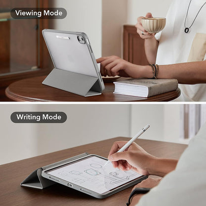 Deksel for Apple iPad (2025) / (2022), ESR, Ascend Hybrid, Grå