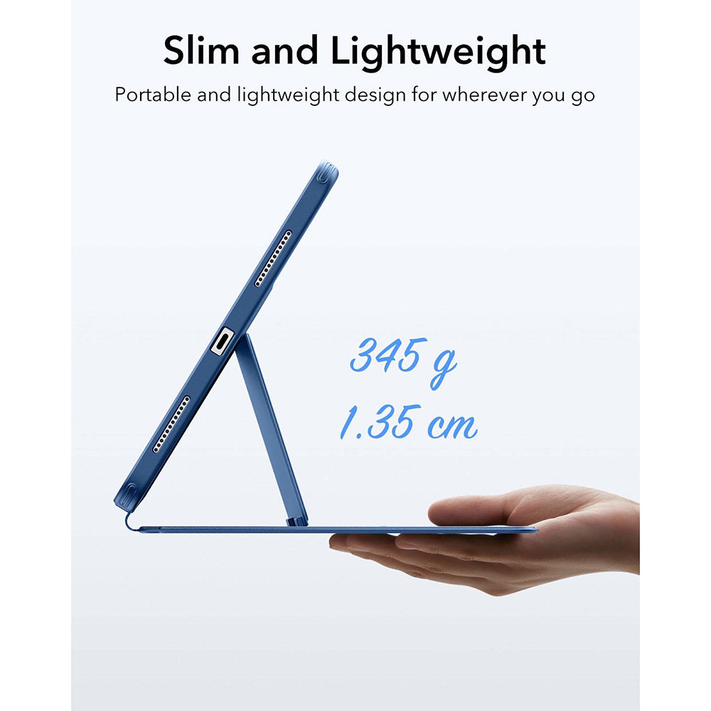 Deksel for Apple iPad (2025) / (2022), ESR, Flip Hybrid, Blå