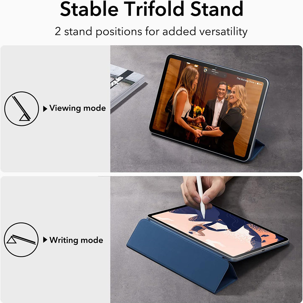 Deksel for Apple iPad (2025) / (2022), ESR, Rebound, Marineblå