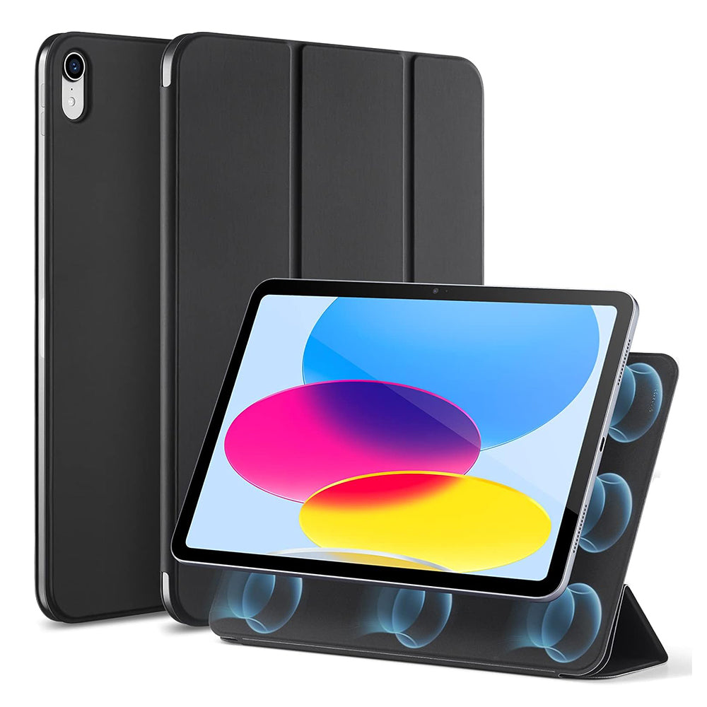 Deksel for Apple iPad (2025) / (2022), ESR, Rebound, Svart