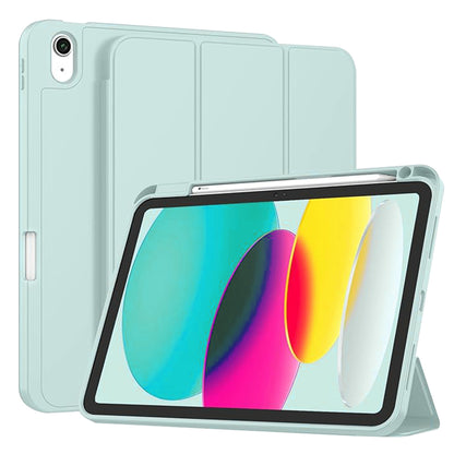 Deksel for Apple iPad (2025) / (2022), Techsuit, Flex Trifold, Blå