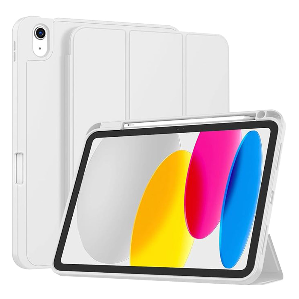 Deksel for Apple iPad (2025) / (2022), Techsuit, Flex Trifold, Grå