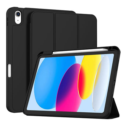 Deksel for Apple iPad (2025) / (2022), Techsuit, Flex Trifold, Svart