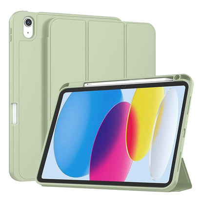 Deksel for Apple iPad (2025) / (2022), Techsuit, Flex Trifold, Matcha grønn
