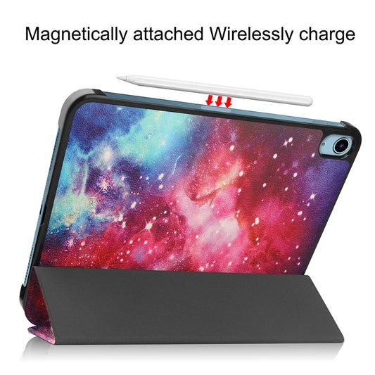 Deksel for Apple iPad (2025) / (2022), Techsuit, FoldPro Butterfly, Flerfarget