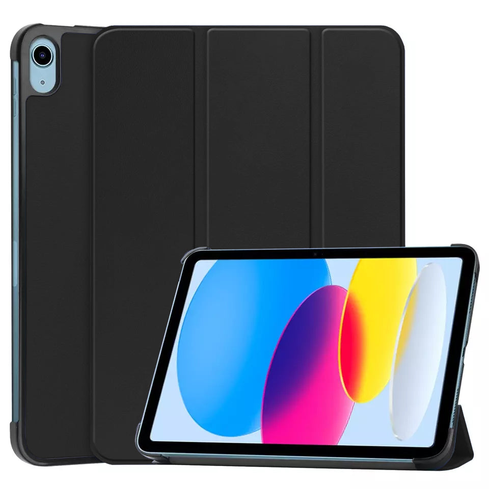 Deksel for Apple iPad (2025) / (2022), Techsuit, FoldPro, Svart