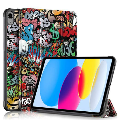 Deksel for Apple iPad (2025) / (2022), Techsuit, FoldPro Urban Vibe, Flerfarget