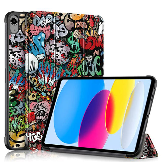 Deksel for Apple iPad (2025) / (2022), Techsuit, FoldPro Urban Vibe, Flerfarget