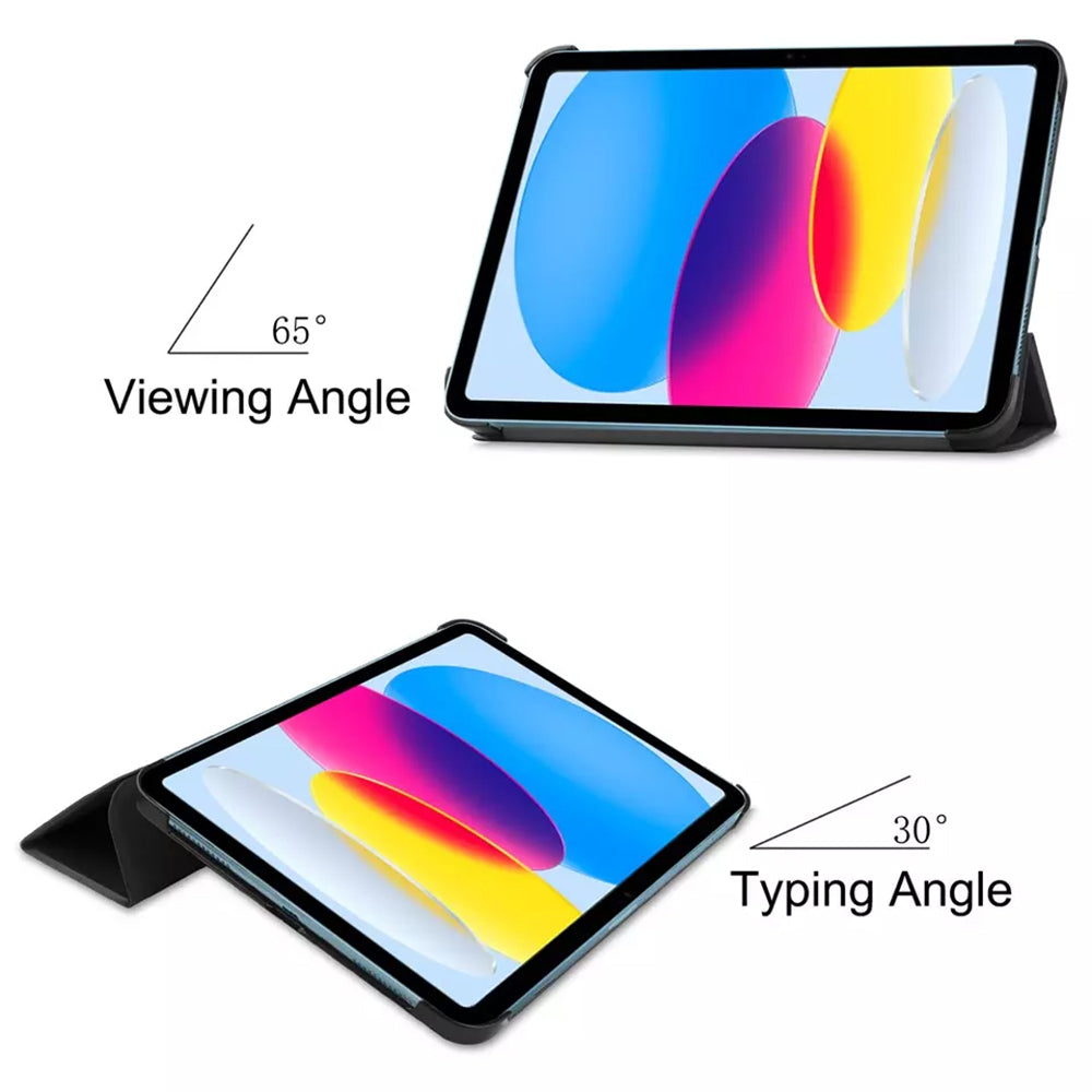 Deksel for Apple iPad (2025) / (2022), Techsuit, FoldPro Urban Vibe, Flerfarget