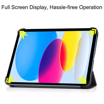 Deksel for Apple iPad (2025) / (2022), Techsuit, FoldPro Urban Vibe, Flerfarget