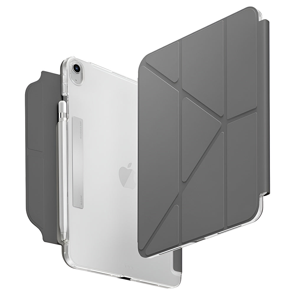Deksel for Apple iPad (2025), UNIQ, Camden Click, Grå