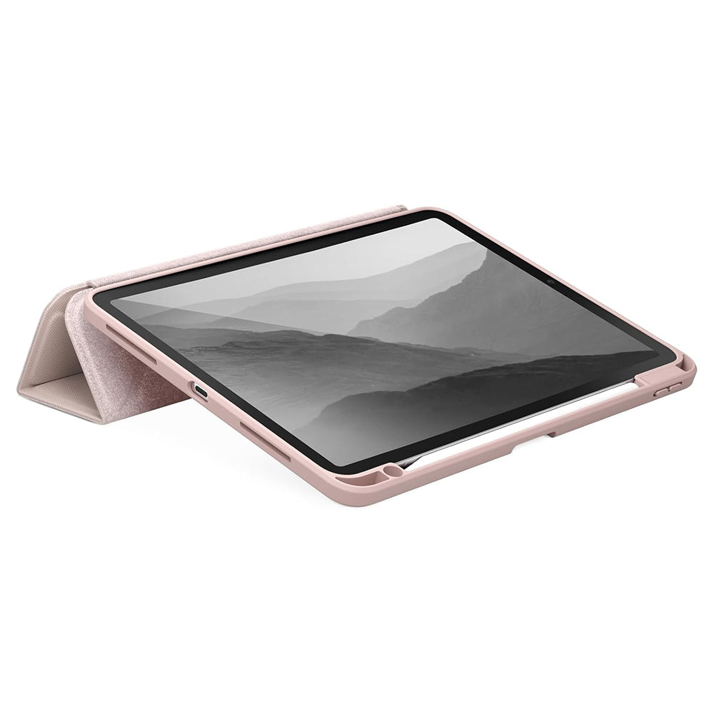 Deksel for Apple iPad (2025), UNIQ, Moven, Rosa