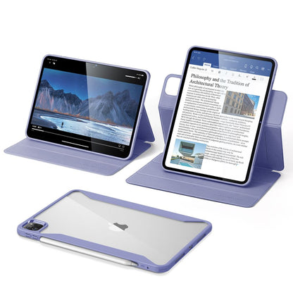 Deksel for Apple iPad Pro 13 (2024), ESR, Rebound Hybrid, Lilla