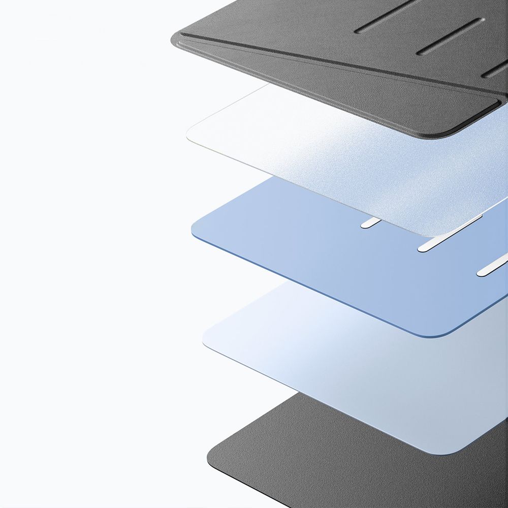 Deksel for Apple iPad (2025) / (2022), ESR, Flip Hybrid, Svart, Reseglet