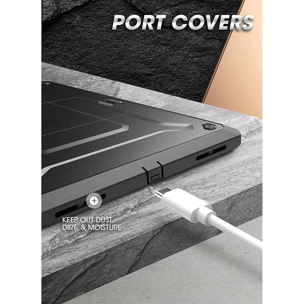 Deksel for Apple iPad (2025) / iPad (2022), Supcase, Unicorn Beetle Pro, Svart