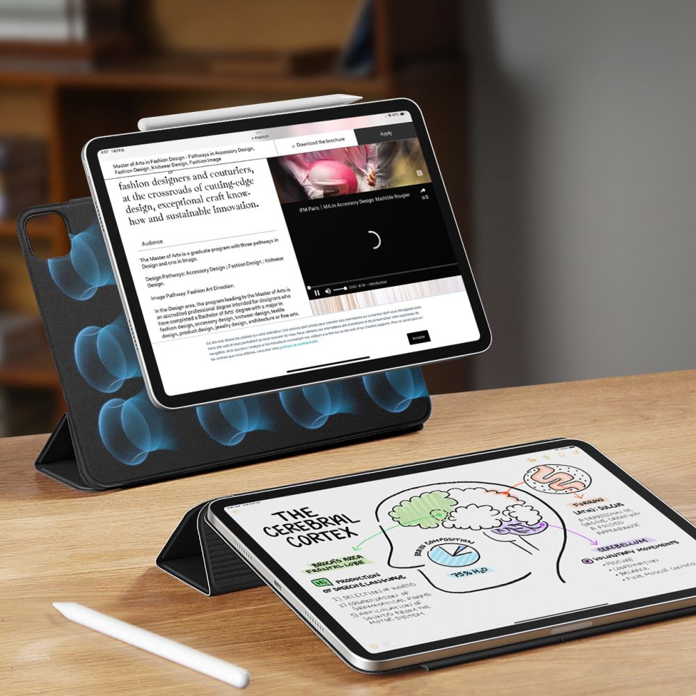 Deksel for Apple iPad Pro 13 (2024), ESR, Rebound, Svart