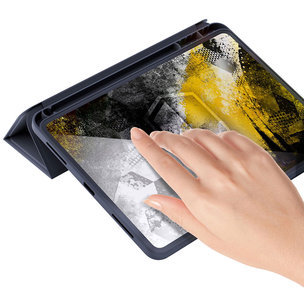 Deksel for Apple iPad (2025) / (2022), 3MK, Soft Tablet, Svart