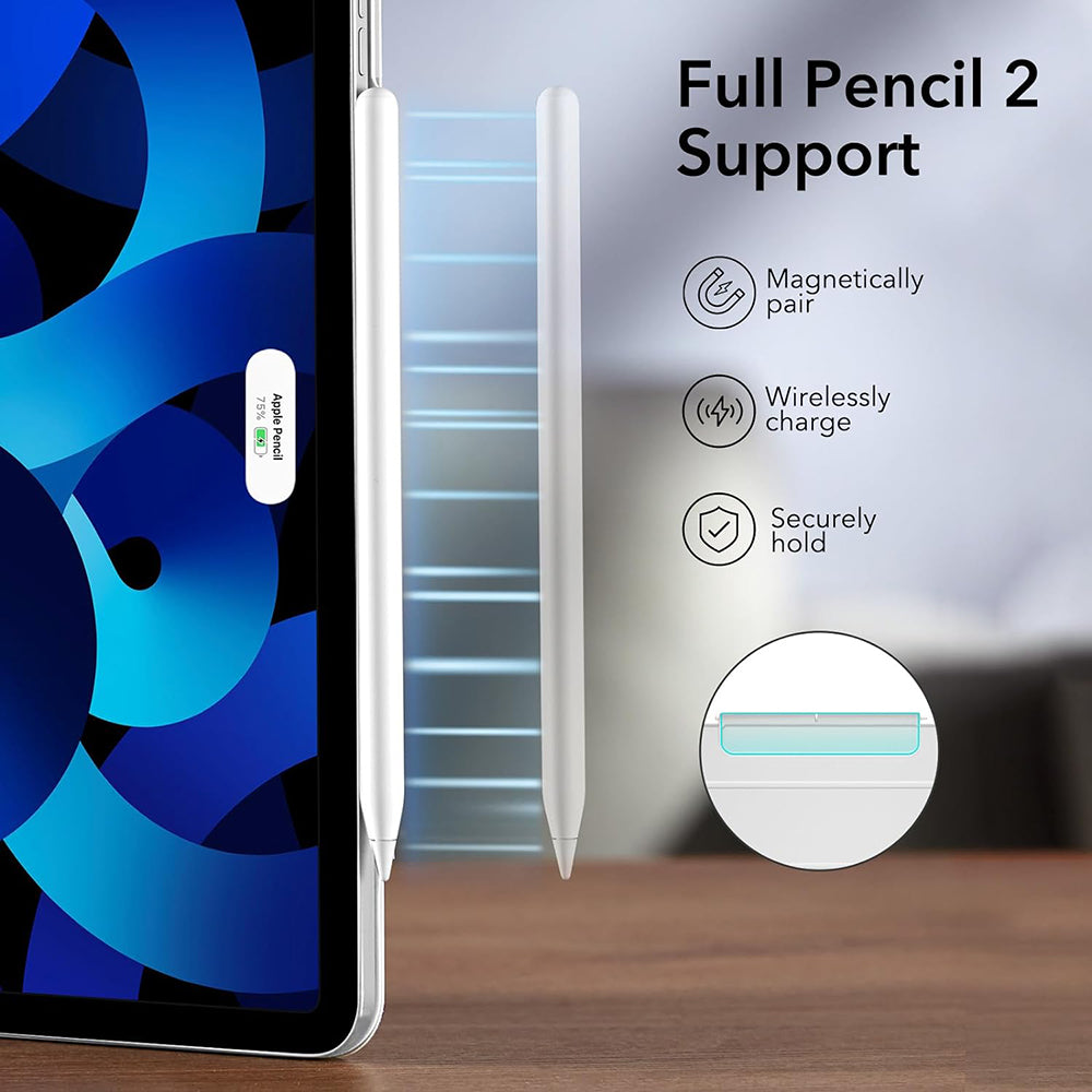 Deksel for Apple iPad Air 11 (2024) / Air (2022) / Air (2020) / Pro 11 (2018), ESR, Rebound, Hvit