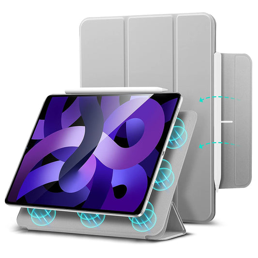 Deksel for Apple iPad Air 11 (2024) / Air (2022) / Air (2020) / Pro 11 (2018), ESR, Rebound, Grå