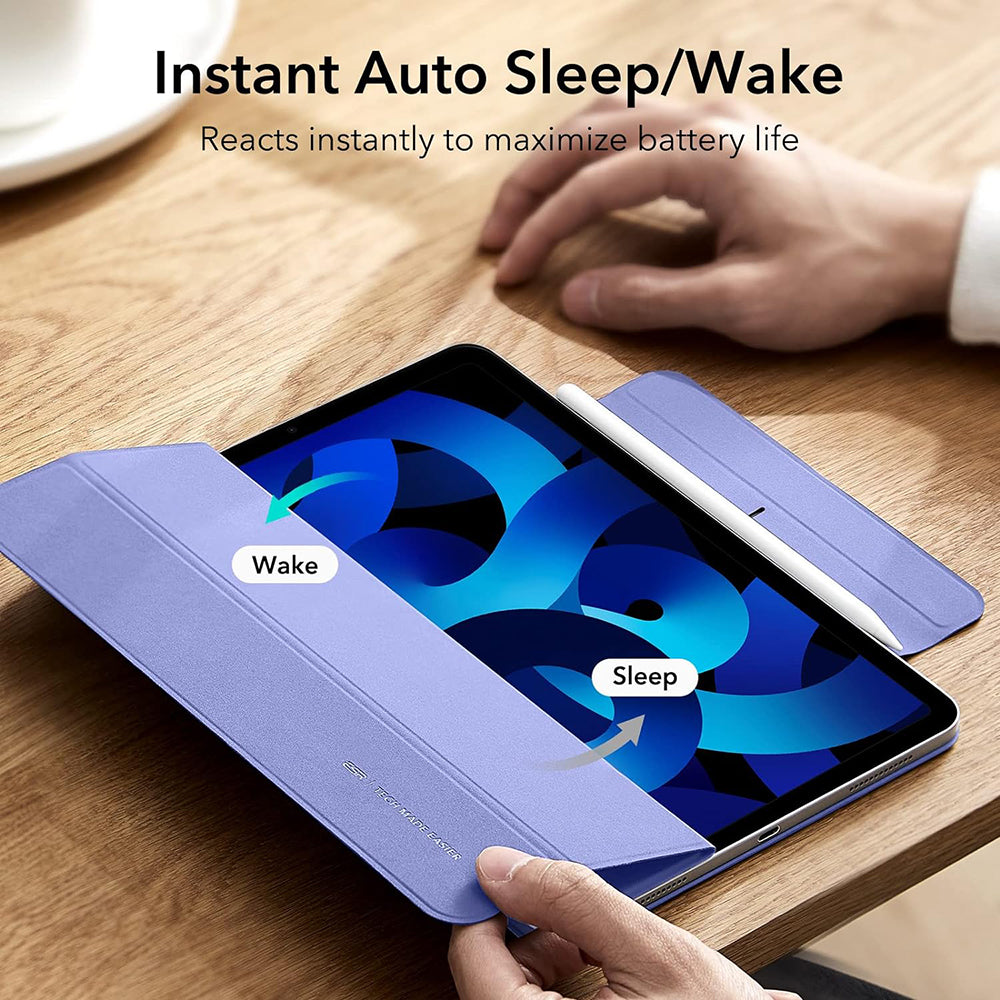 Deksel for Apple iPad Air 11 (2024) / Air (2022) / Air (2020) / Pro 11 (2018), ESR, Rebound, Lilla
