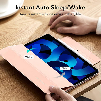 Deksel for Apple iPad Air 11 (2024) / Air (2022) / Air (2020) / Pro 11 (2018), ESR, Rebound, Rosa