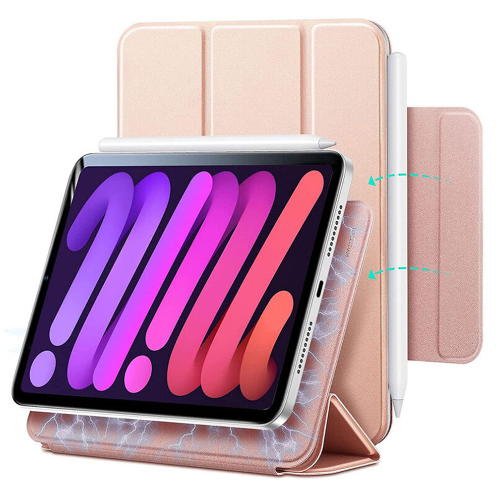 Deksel for Apple iPad Air 11 (2024) / Air (2022) / Air (2020) / Pro 11 (2018), ESR, Rebound, Roségull