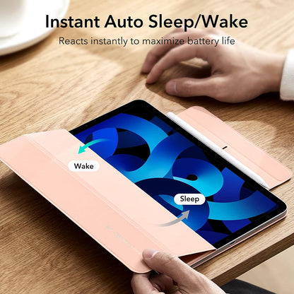Deksel for Apple iPad Air 11 (2024) / Air (2022) / Air (2020) / Pro 11 (2018), ESR, Rebound, Roségull