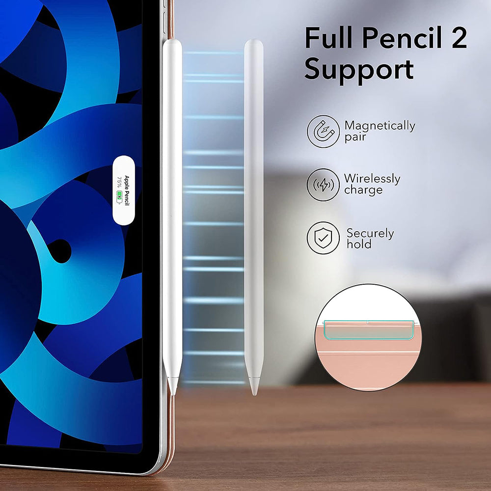 Deksel for Apple iPad Air 11 (2024) / Air (2022) / Air (2020) / Pro 11 (2018), ESR, Rebound, Roségull