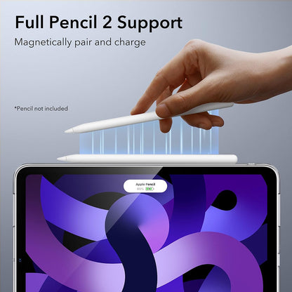 Deksel for Apple iPad Air 11 (2026) / iPad Air 11 (2025) / Air 11 (2024) / Air (2022) / Air (2020), ESR, Project Zero, Satinert svart