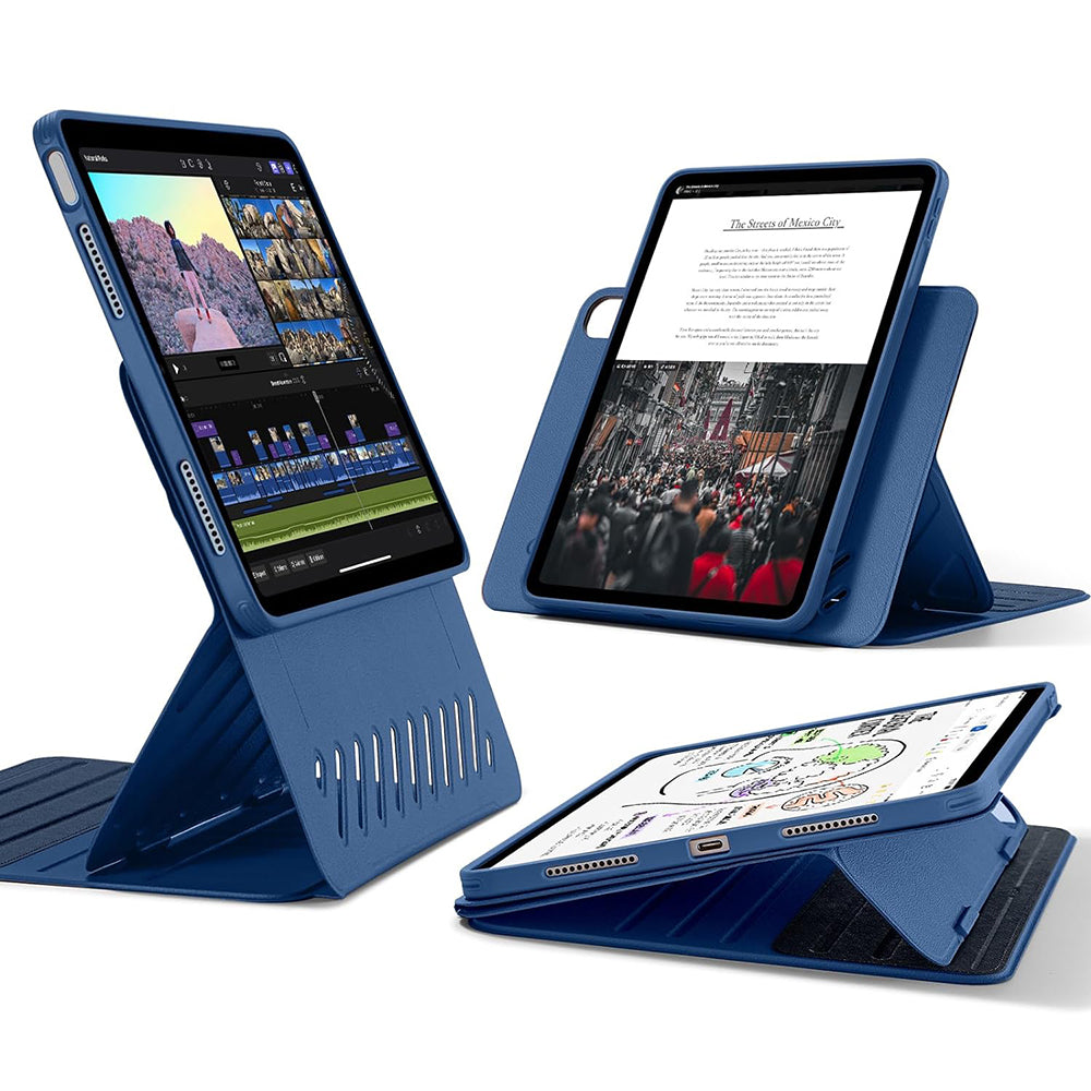 Deksel for Apple iPad Air 11 (2025) / Air 11 (2024) / Air (2022) / Air (2020), ESR, Shift, Blå