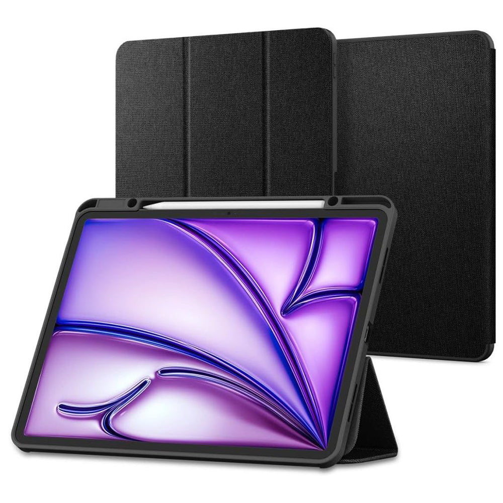 Deksel for Apple iPad Air 11 (2026) / iPad Air 11 (2025) / Air 11 (2024) / Air (2022) / Air (2020), Spigen, Urban Fit, Svart ACS07754