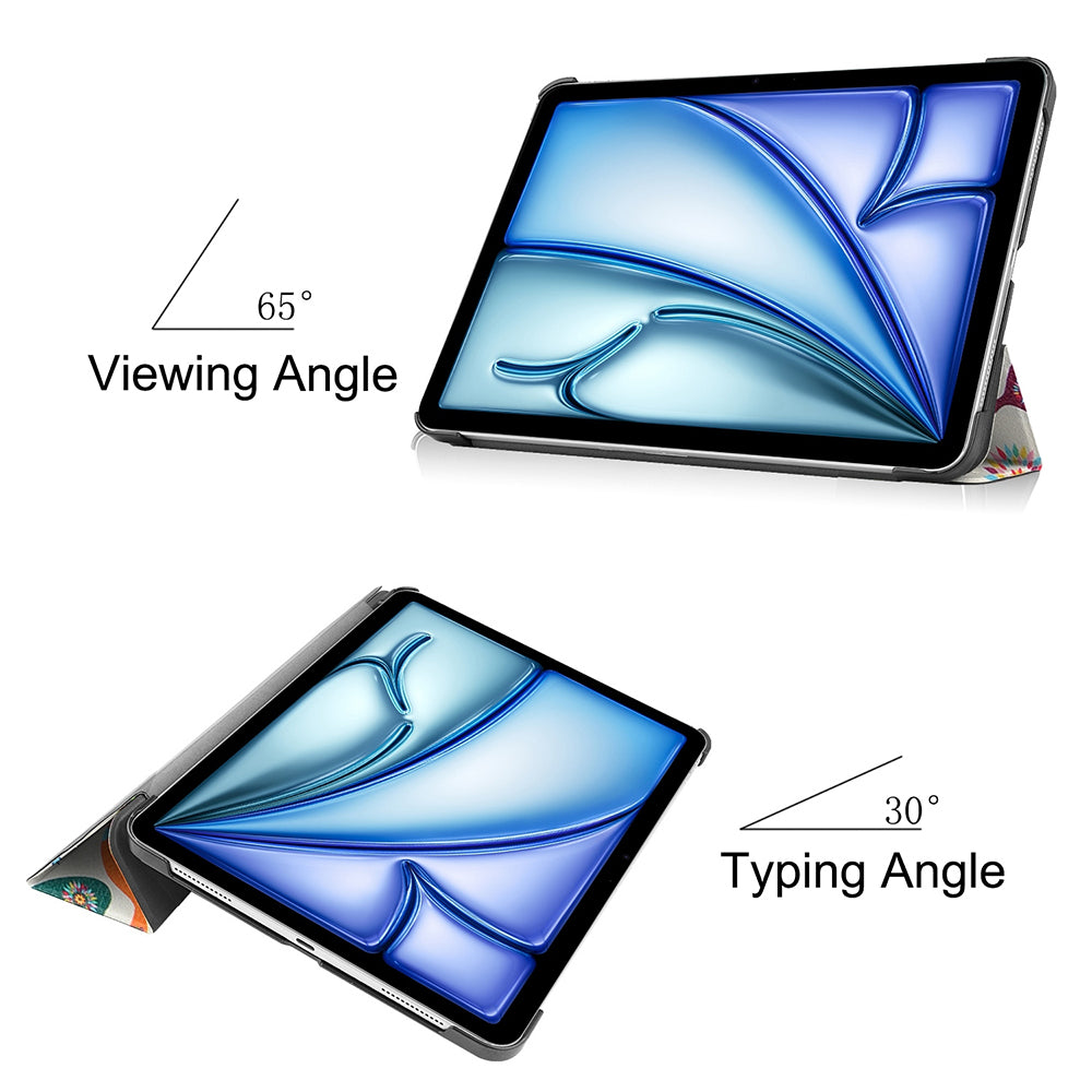 Deksel for Apple iPad Air 11 (2026) / iPad Air 11 (2025) / Air 11 (2024), Techsuit, FoldPro Butterfly, Flerfarget
