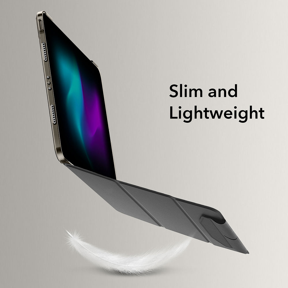 Deksel for Apple iPad Air 13 (2026) / Air 13 (2025) / Air 13 (2024), ESR, Ascend Trifold, Satinert svart
