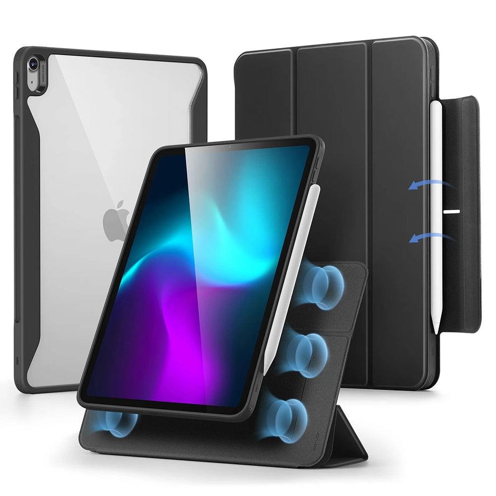 Deksel for Apple iPad Air 13 (2025) / Air 13 (2024), ESR, Rebound Hybrid, Svart
